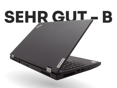 Lenovo ThinkPad P15 G1 | i7-10750H | 32 GB | 256 GB | 15,6 Zoll | DE-QWERTZ | Sehr gut - B für 580 €