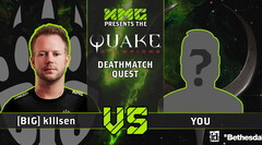 Dreamhack Leipzig 2018: Im Multiplayer-Fragfest Quake Champions gegen K1llsen antreten.