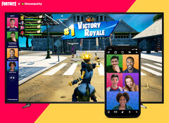 Fortnite: Videochats in Housparty-App für PlayStation (PS4/PS5) und PC.