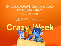 Deal: HUAWEI Crazy Week mit -55% auf viele Produkte inkl. Launch der HUAWEI Watch D