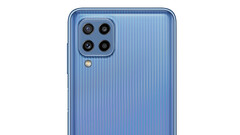 Das Galaxy M32 kommt mit einem Quad-Kamera-Setup (Bild: Samsung)
