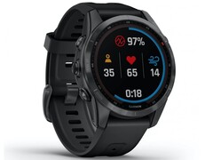 Die schwarze Farbvariante der Fenix 7S Solar ist aktuell günstig im Angebot erhältlich (Bild: Garmin)