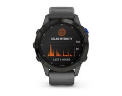 Die Garmin Fenix 6 Pro Solar erreicht eine Akkulaufzeit von bis zu 80 Tagen im Stromsparmodus. (Bild: Garmin)