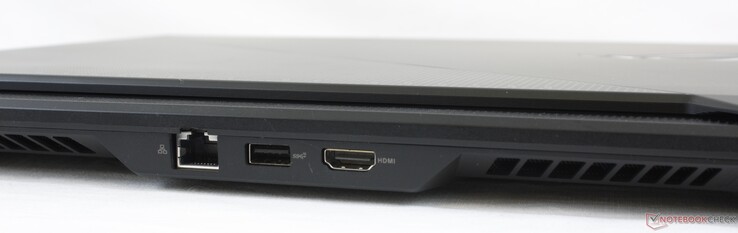 Rückseite: Gigabit RJ-45, USB-A 3.2, HDMI 2.0b
