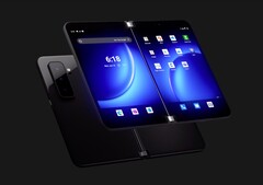 Das Microsoft Surface Duo erhält mit Android 12L bald zahlreiche Upgrades, die Multitasking vereinfachen sollen. (Bild: Microsoft)