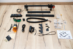 Packungsinhalt des Laser Master 2 Pro