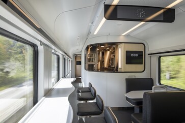 Das neue Design der Bordverpflegung. (Foto: Harald Eisenberger/ÖBB)