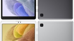 Das Samsung Galaxy Tab A7 Lite zeigt sich nicht nur in zwei Farboptionen sondern auch von allen Seiten und im Video.