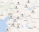 Crisismapping in der Erdbebenregion. (Bild: Humanitarian Openstreetmap Team/Openstreetmap Contributors)