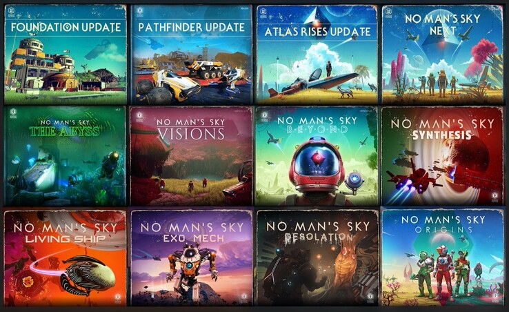 No Man's Sky hat über die vergangenen vier Jahre eine schier unglaubliche Menge an großen, kostenlosen Updates erhalten. (Bild: Hello Games)