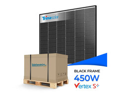 Deal: Solarmodul Trina Vertex S+ 450 Wp Glas-Glas für günstige 48,90 € Stückpreis bei Palettenabnahme