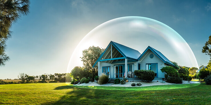 Der 5GBioShield USB-Stick soll ein ganzes Haus vor 5G-Strahlung schützen können. (Bild: 5GBioShield)