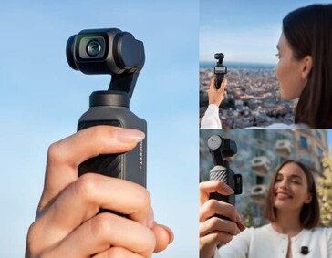 DJI Osmo Pocket 4 Marketing Bilder aus Barcelona.