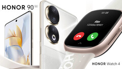 Neue Aktion für das schicke Midrange-Smartphone Honor 90: Die Honor Watch 4 BT gibt es als Gratis-Geschenk dazu.