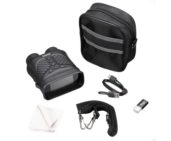 Der Lieferumfang der Bresser NightSpy DT Nachtsichtkamera (Bildquelle: Aldi)