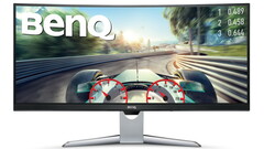 BenQ EX3501R: 35-Zoll-Monitor mit WQHD-Auflösung, HDR10 und USB-C