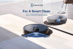 Ecovacs präsentiert seinen neuen Flaggschiff-Saugroboter Deebot T9 AIVI. (Bild: Ecovacs)