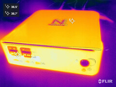 Wärmeentwicklung beim Stresstest