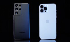 Der Apple A15 Bionic verschafft dem iPhone 13 Pro Max einen Vorteil gegen das Samsung Galaxy S21 Ultra. (Bild: PhoneBuff, YouTube)