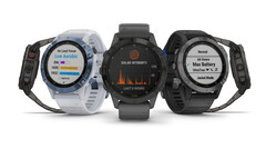 Derzeit gibt es zwei Garmin Smartwatches zu Bestpreisen, darunter die Garmin Fenix 6 Pro Solar in Grau. (Bild: Garmin)