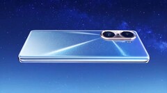 Das Honor 60 besitzt ein Display, das zu allen vier Seiten hin abgerundet wird. (Bild: Honor)