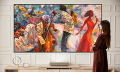 Der CineBeam HU915QE ist der neue Flaggschiff-Beamer von LG. (Bild: LG)