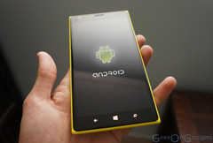 Gerüchte zirkulieren über ein neues Microsoft-Phone mit Android-OS (Bild: GeekOnGadgets)