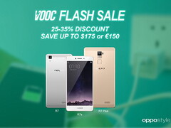 Oppo: Flash Sale für R7, R7 Plus und R7s