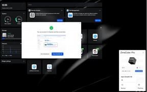 ZimaClient: Backup, Dateien schicken, Remote Access