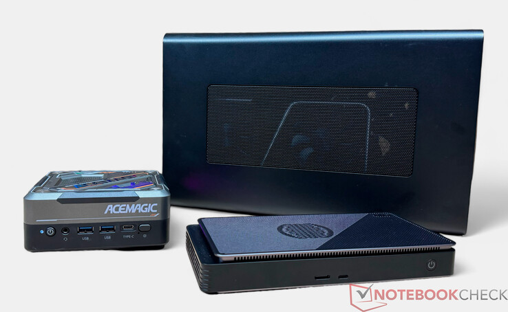 Acemagic AM18 mit GPD G1 und Razer Core X