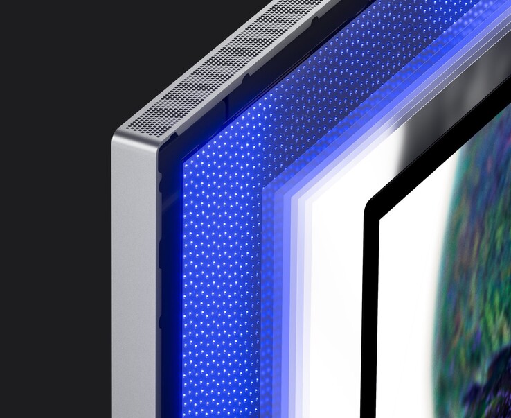 Das Studio Display XDR setzt auf eine Mini-LED-Hintergrundbeleuchtung mit 2.304 Dimming-Zonen.