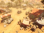 Ein Screenshot eines Militärlagers in Expeditions: Rome