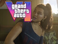 GTA 6-Banner mit Lucia.