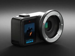Die GoPro Mission 1 wird optional mit Wechselobjektiven angeboten.