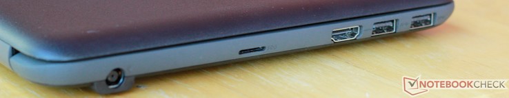 Links: Strom, microSD, HDMI, 2x USB 3.0