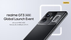 Realme hat den globalen Launchtermin des Realme GT3 240W angekündigt. (Bild: @realmeglobal)