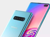 Zum Galaxy S10, hier in der Top-Variante, sind nun auch Farbvarianten geleakt (Bild: @OnLeaks)