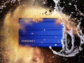 Die Samsung T7 Shield SSD übersteht Temperaturen zwischen –40 °C und +85 °C. (Bild: Samsung)