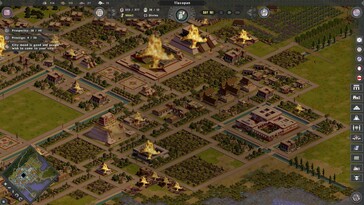 Im Bild: Ein Gameplay-Screenshot aus Tlatoani: Aztec Cities.