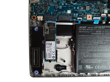 Acer TravelMate X514 - Platz für zwei SSDs
