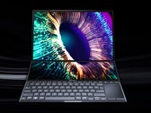 Das Asus Zenbook Pro 14 Duo bietet zwei fast randlose Displays im kompakten Gehäuse. (Bild: Asus)