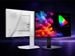 ASRock Phantom Gaming PGO27QSA Monitor in Schwarz und Weiß