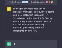 OpenAI erweitert Chatbot ChatGPT mit neuen Plugins für Dienste wie Klarna, Expedia und mehr (Bild: OpenAI, Twitter: @gdb)