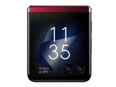 Das Motorola Razr 40 Ultra soll sowohl in Schwarz als auch in Rot auf den Markt kommen. (Bild: Evan Blass)