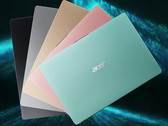 Acer Swift 1 jetzt auch in den Farben Rosegold, Mintgrün sowie Mattschwarz.