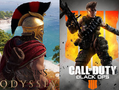Platz 1 für Call of Duty: Black Ops 4 und Assassin&#039;s Creed Odyssey in den Game-Charts