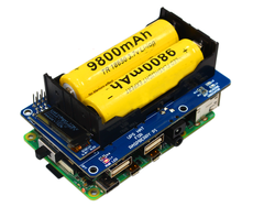 UPS HAT: Der HAT erlaubt die unterbrechungsfreie Stromversorgung