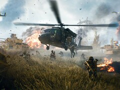 Ein einziger Treffer von einem Granatwerfer reicht in Battlefield 6 nicht aus, um einen Helikopter zu zerstören – außer, dieser ist schon beschädigt. (Bildquelle: Steam)