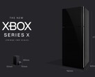 So klein ist die Xbox Series X – zumindest verglichen mit einem Kühlschrank. (Bild: Microsoft)