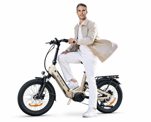 Robin van Persie auf dem Engwe L20 3.0 Pro